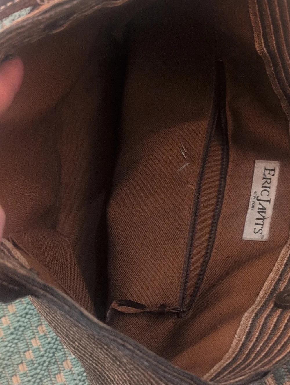 Eric Jarvits Straw Shoulder Bag